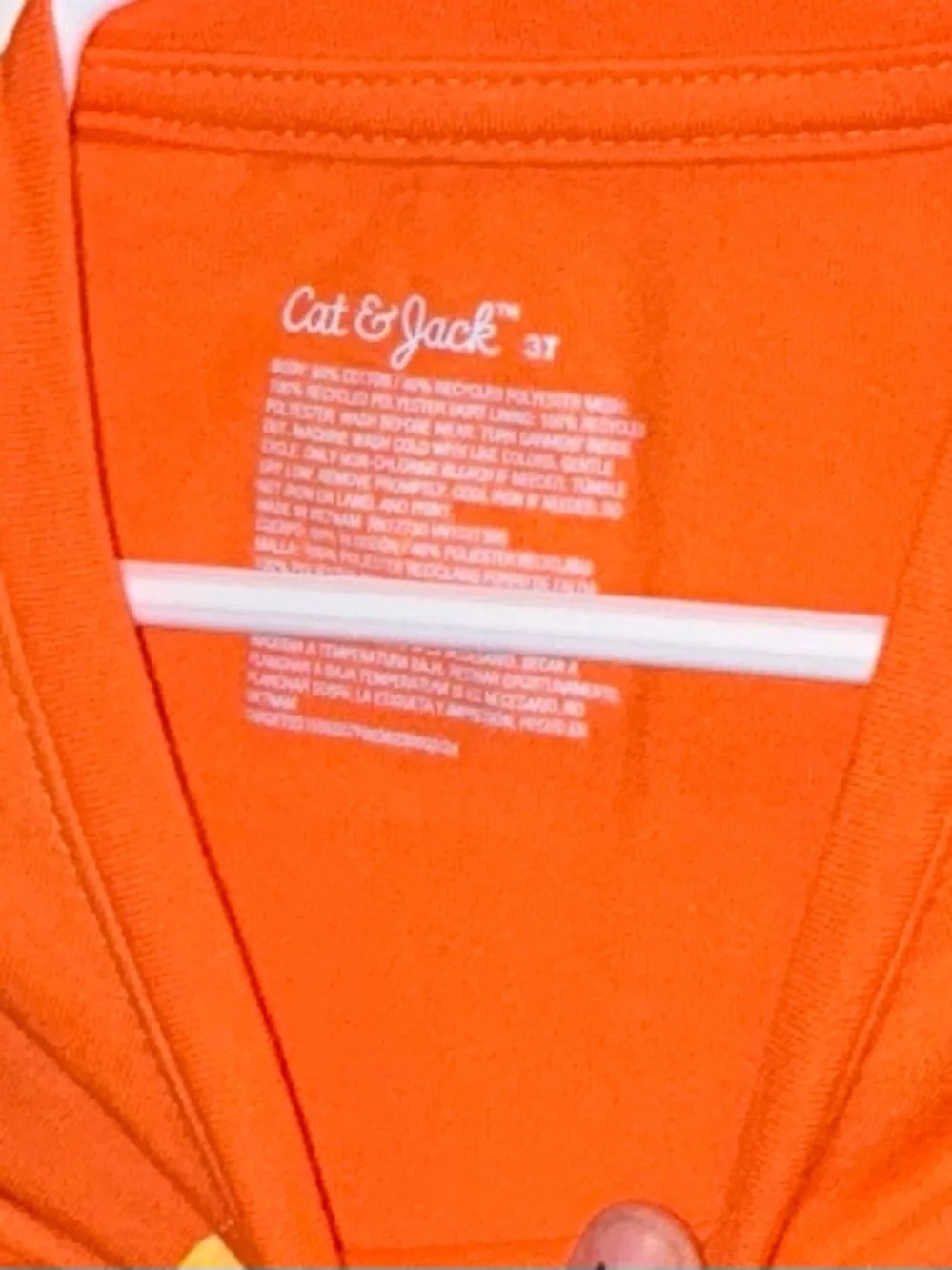 Cat & Jack Toddler Girls' Halloween Long Sleeve Cat Set Size 3T